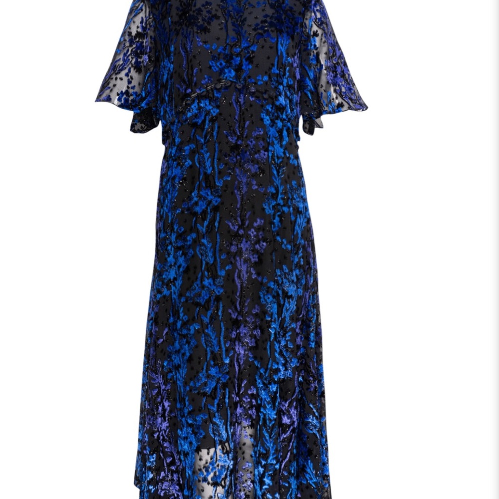 Prabal Gurung velvet dress 0 NWT $5000 retail